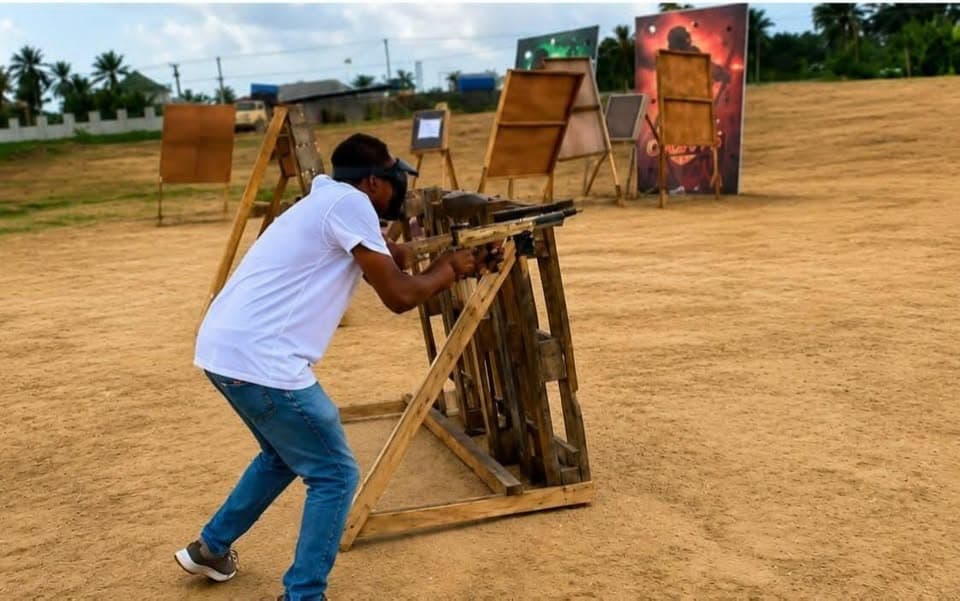 Jell Blasters battle at GRIT Arena