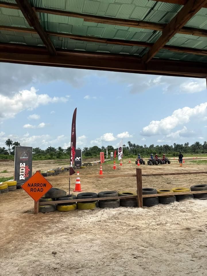 GRIT Arena track view from the shelter